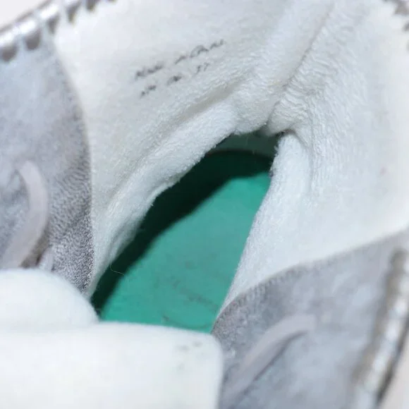 Jack Rogers Womens Hayley Duck Boot Size 8 Gray Silver Lace-Up Rubber Leather - Picture 12 of 12